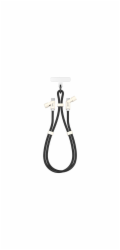 Sbox LANYARD BLACK Type-C -Type-C 1.5m Black