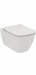 Ideal Standard i.life B, závěsné WC vč. Sendvičové sedátko s měkkým dovíráním, bílá - rozteč šroubů 180 mm