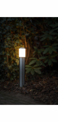 Lampa Ludeco STEN PL1013, 1W, LED, IP44, stříbrná