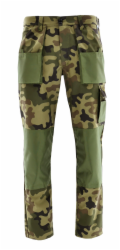 Pracovní kalhoty Sara Workwear, zelené, bavlna/polyester, L