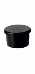 Gumová roleta D32 mm, černá