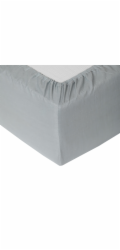 PROSTĚRADLO S GUMOU MEDVIL 200X200+25 ŠEDÁ