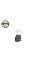 Lampa Domoletti ORTE 14216-PIR, 40W, E27, IP44, černá