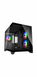 COUGAR PC skříň FV150 RGB Black Mini tower