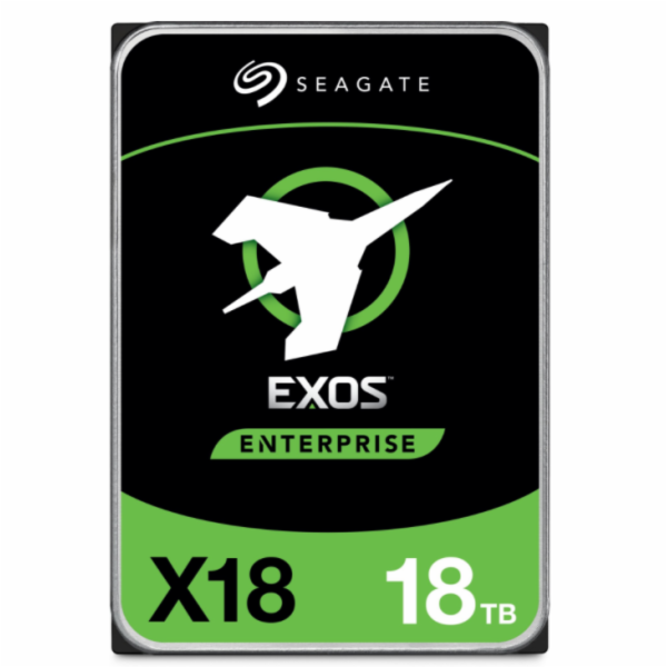 SEAGATE HDD 18TB EXOS X18, 3.5", SATAIII, 512e, 7200 RPM,...