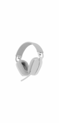Logitech Zone Vibe Wireless - Náhlavní souprava - plná velikost - Bluetooth - bezdrátový - UBS-C přes adaptér Bluetooth - bělavá - certifikováno pro Microsoft Teams