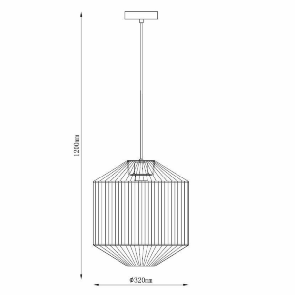 Domoletti Stropní svítidlo  ARRA, 40 W, E27