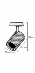Stropní svítidlo Light Prestige Tokio Set 1F, 4X40 W, GU10