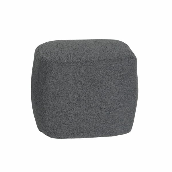 Pouf HS-NP02-3 ŠEDÝ 50X40,5X40X5CM