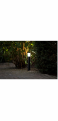 Lampa Ludeco IVAN PL1033, 1W, LED, IP44, černá