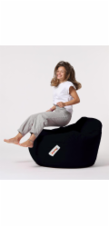 Sedací vak Hanah Home Premium XXL Černý