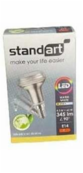 STANDART ŽÁROVKA LED R50 4,3W E14 2700K 390LM 36 DIM