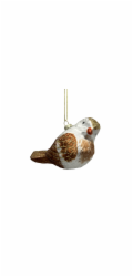 Vánoční hračka na stromeček Christmas Touch, 12 cm, sklo