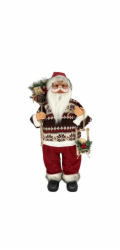 Dekorace, "Santa Claus" Christmas Touch, 60 cm, červená
