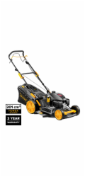 GRUNDER Benzínová sekačka na trávu S532VHY GCV200H s vlastním pohonem, 52 cm