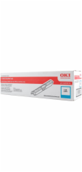 44250723 OKI Toner cyan pre C110/130n (2.500 stran) /MC160