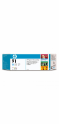 HP 91 - 775 ml - světle azurová - originální - DesignJet - inkoustová cartridge - pro DesignJet Z6100, Z6100ps