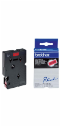 BROTHER TC491 Black On Red Tape (9mm)
