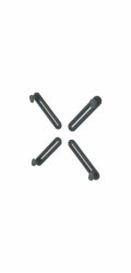 Neomounts  FPMA-VESANON / VESA Adaptér / monitor bez VESA (Apple MAC) 10-27"/ na VESA (75x75, 100x100) mm / černý