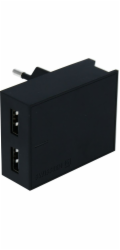 Swissten Síťový Adaptér Smart Ic 2X Usb 3A Power Černý