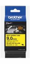 Brother - HSE-621E, bužírka žlutá / černá (9 mm)