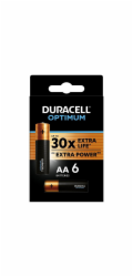 Duracell Optimum alkalická baterie 6 ks (AA)