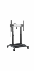 Vogels RISE Elektrický pojízdný TV lift, prémiová kolečka, rychlost 50 mm/s černý