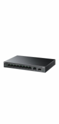 Switch TP-Link LS1210GP 1x GLAN, 8x GLAN s PoE+, 1x SFP, 61W