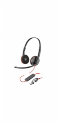 Poly Blackwire 3220 náhlavní souprava, USB-C/A adaptér, stereo (bulk)