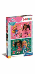 Clementoni - Puzzle 120 Alenčina pekárna v říši divů 2x60 dílků