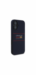 Red Bull Pevné pouzdro RBHMP16S24SIHSRV na iPhone 16 6.1 navy silikonové horizontální logo MagSafe