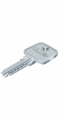 Válec Abus D6XBK, (din) standard, 40 - 45 mm, černý