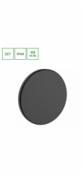 Venkovní svítidlo SLI003031CCT_PW, 18W, LED, IP44, černé