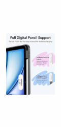 ESR FLIP HYBRIDNÍ IPAD AIR 10,9” 4 / 5 / 2020-2022 / 11” 6 / 7 / 2024-2025 NEBESKÁ MODRÁ