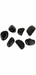 Ilford Leštěné kameny Black Pebble IV 30-50mm do akvária a terária 10 kg/balení