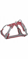 Trixie Premium Active, postroj, pro psy, vínový, L-XL: 74-100 cm/25 mm