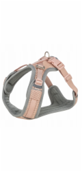 Trixie Prémiový postroj pro psy FlexMesh, velikost XS-S: 40-57 cm/15 mm, vhodný pro mopsy a buldoky