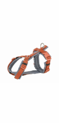 Trixie Premium Trekking Postroj pro psy oranžovo-grafitový, velikost S