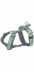 Trixie Premium Trekking Postroj pro psy Barva Zelená Grafitová S/M