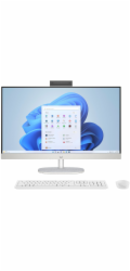 HP 27-cr0232nw AMD Ryzen™ 5 7520U 68,6 cm (27") 1920 x 1080 px All-in-One PC 16 GB LPDDR5-SDRAM 512 GB SSD Windows 11 Home Wi-Fi 6 (802.11ax) Bílá