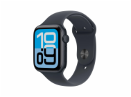 Apple Watch SE 3 GPS + Cellular 44mm Polnočný hliník s polnočným športovým remienkom - S/M