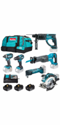 MAKITA IRANKI AKUM KOMPL DLX6135TX1 3x5 AH 18V