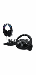 LOGITECH HERNÍ VOLAN G920+ SLUCHÁTKA G335 ČERNÝ