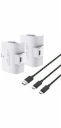 VENOM VS2874 Xbox Series S/X & One White High Capacity Twin Battery Pack + 3 meter cable