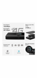 TP-Link M7352 přenosný WiFi4 router (4G LTE, 2,4GHz, 1xUSB-C, 1xnanoSIM, 1xmicroSD)