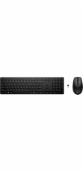 HP Tastatur+Maus 655 Set Kabellos Schwarz