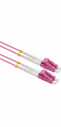 Value VALUE optický kabel 50/125m OM4, LC/LC, nízkoztrátový konektor, fialový, 3 m