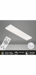 LED panel Brilo bezrámový 6,9 cm x 100 cm x 25 cm bílý