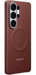 Samsung Pouzdro Carbon Magnet (červené, Samsung Galaxy S26 Ultra)