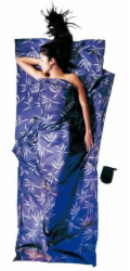 Vložka do spacího pytle Cocoon TravelSheet Silk, listy